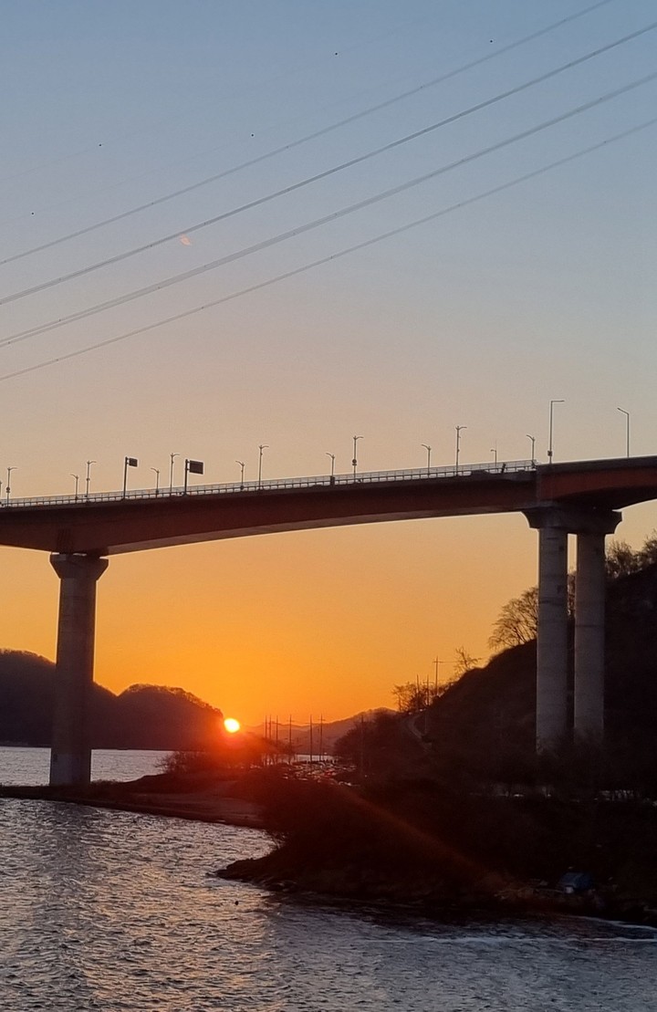 New year sunrise