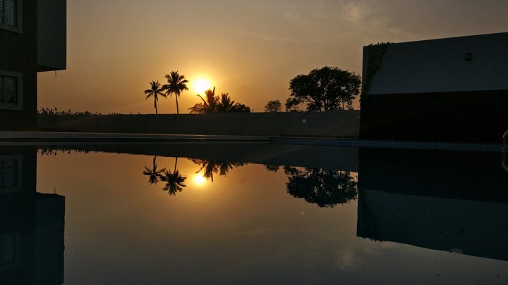 sunset mirror