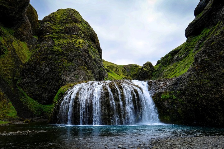 beautiful water fall