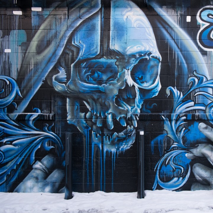 Skull Graffiti