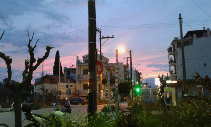 Pink sunset