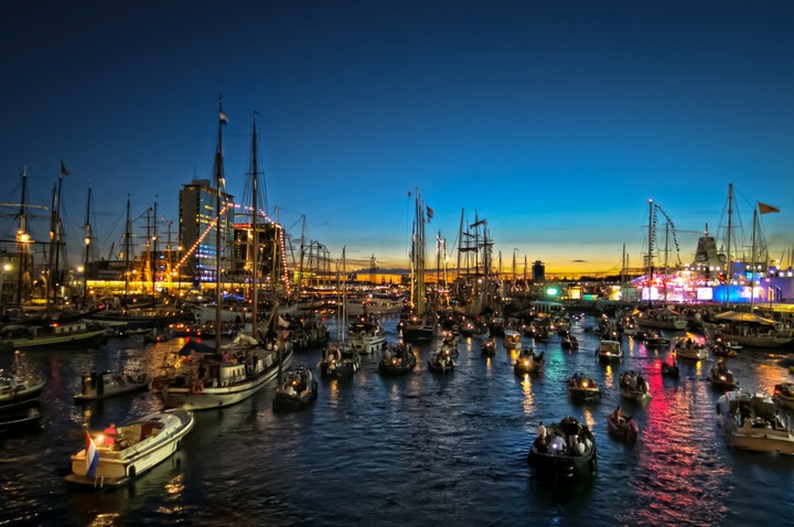 Amsterdam sunset