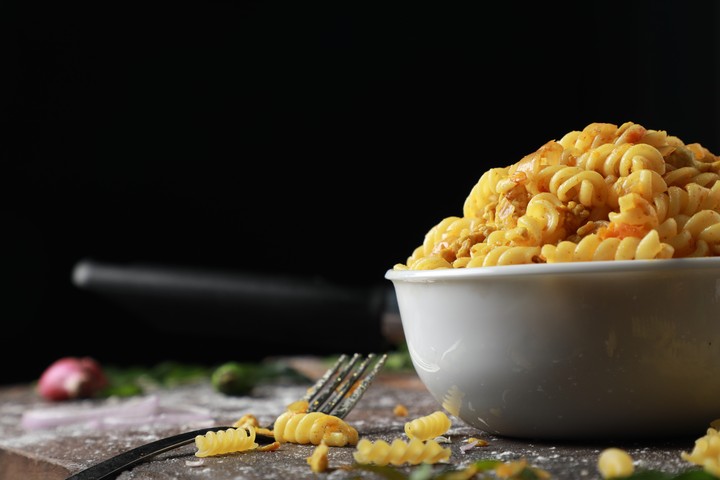 Indian spice pasta