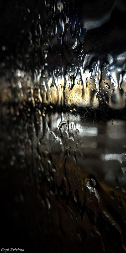 windows blow in Rainy mood