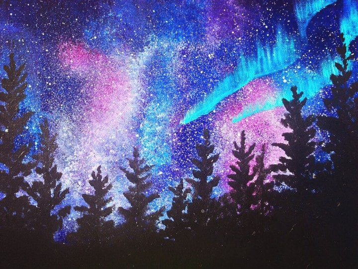 The star sky