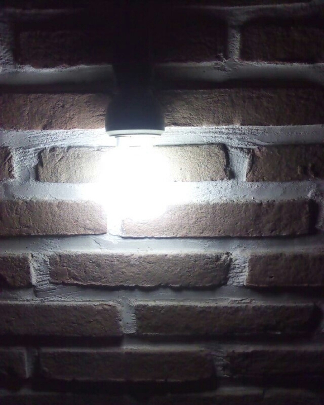 Lamp on the wall