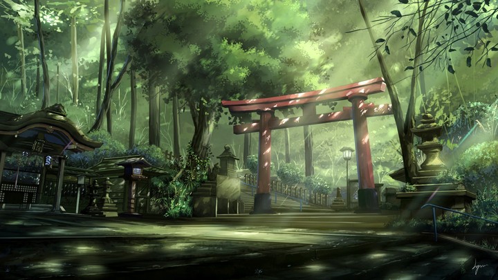 Old Gate of Temple