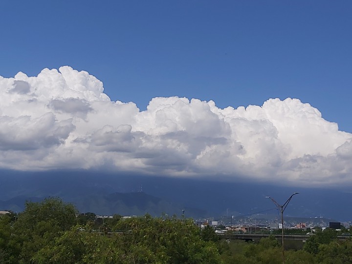 nubes de algodón