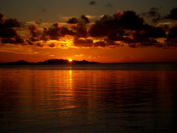 Raiatea Sunset French Polynesia
