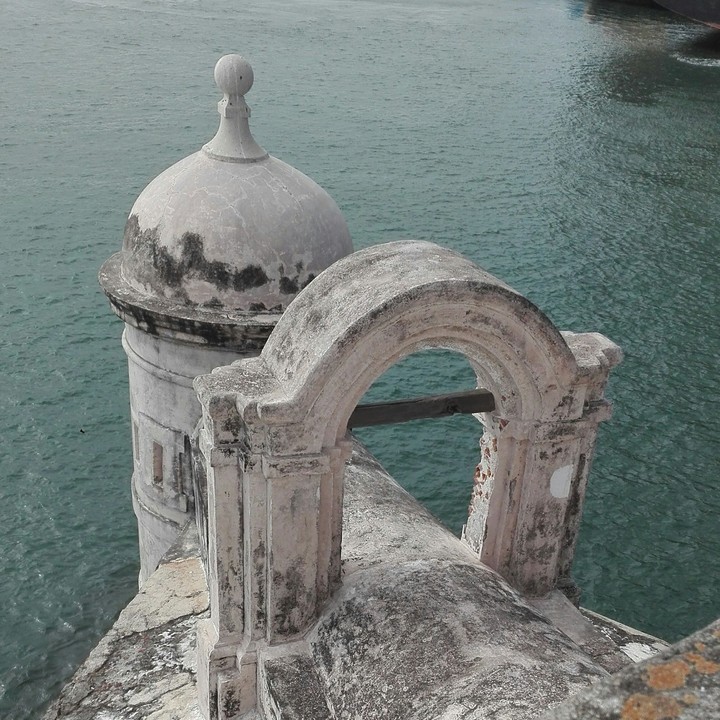 fuerte, mar, México