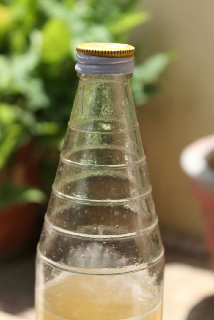 glass bottle