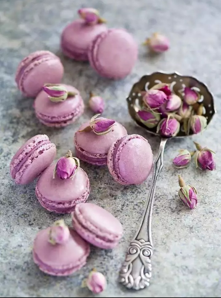 macarons Rose