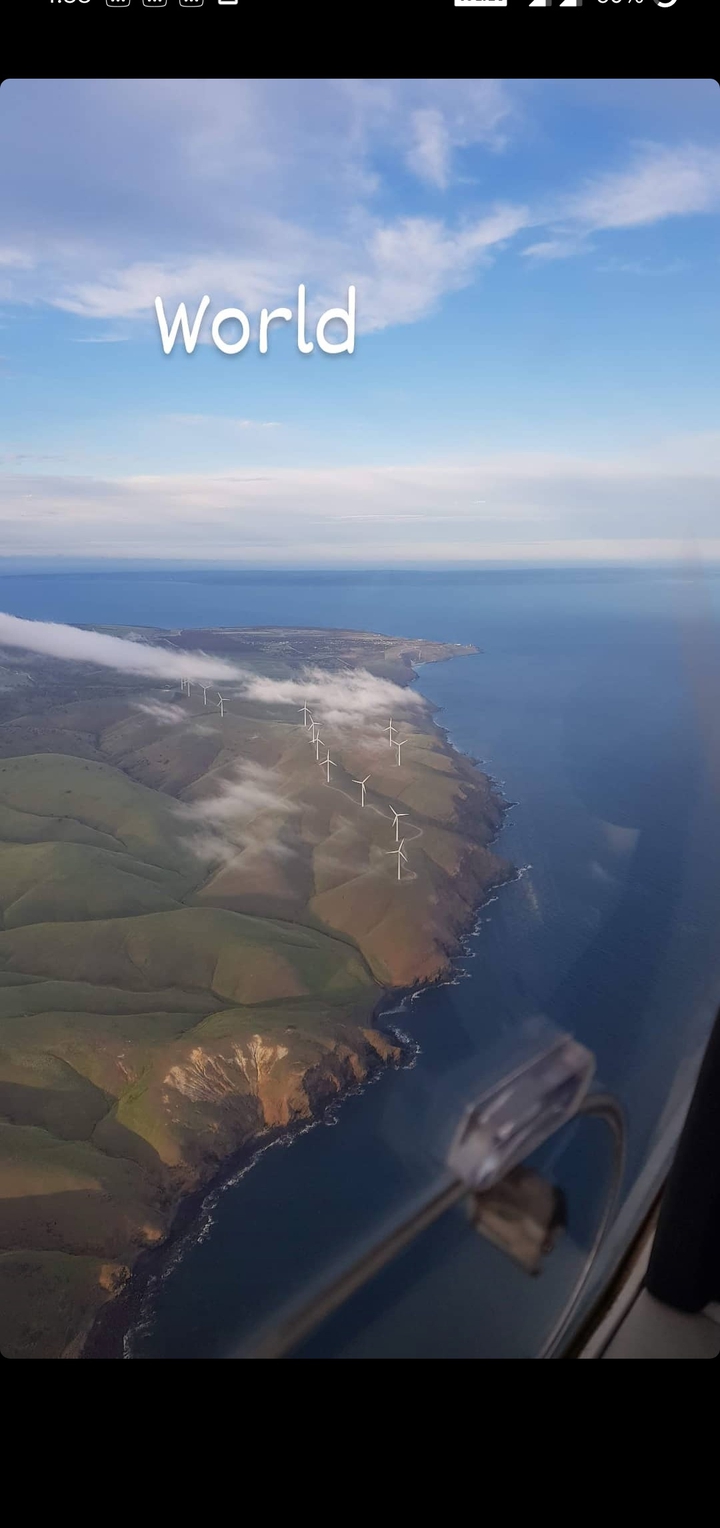 Aeroplane view