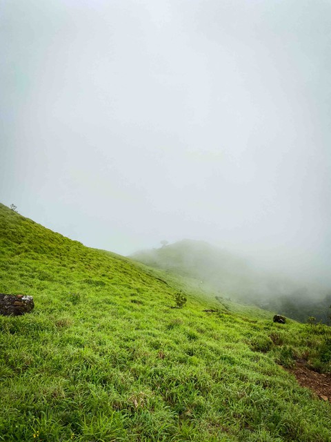 Misty mountains