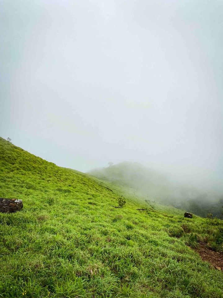 Misty mountains