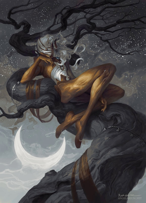 DUMAH, ANGEL OF DREAMS