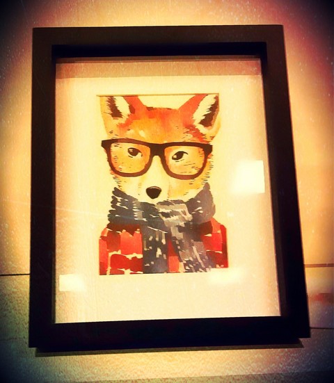 Portrait of a fox