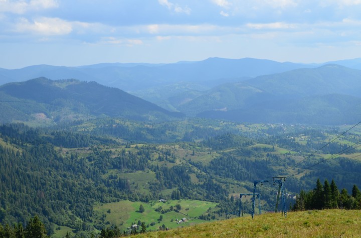 Mountain Trostian, Ukraine