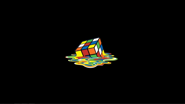 Melting Rubik's Cube