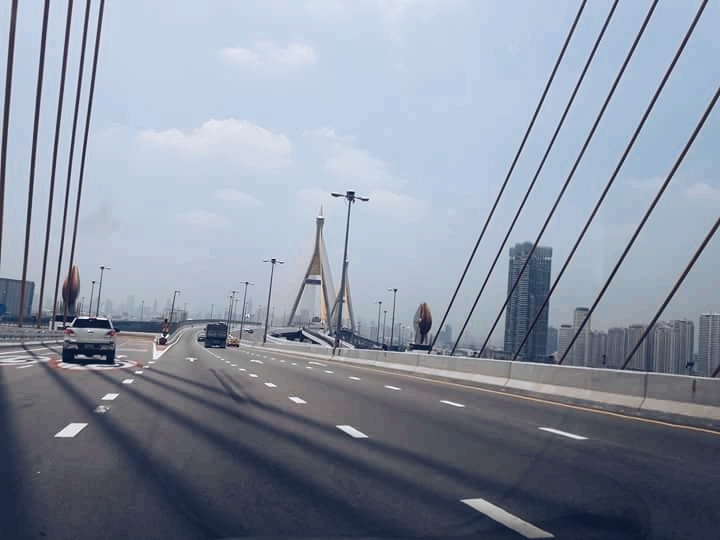 Rama8 brigde, Bangkok Thailand