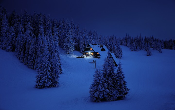 Cold Snowy Night