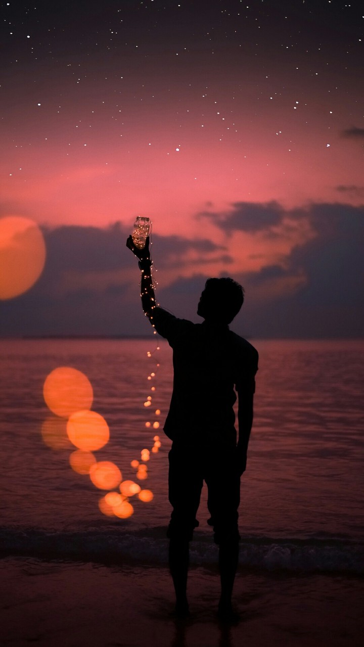 Ocean. Sunset