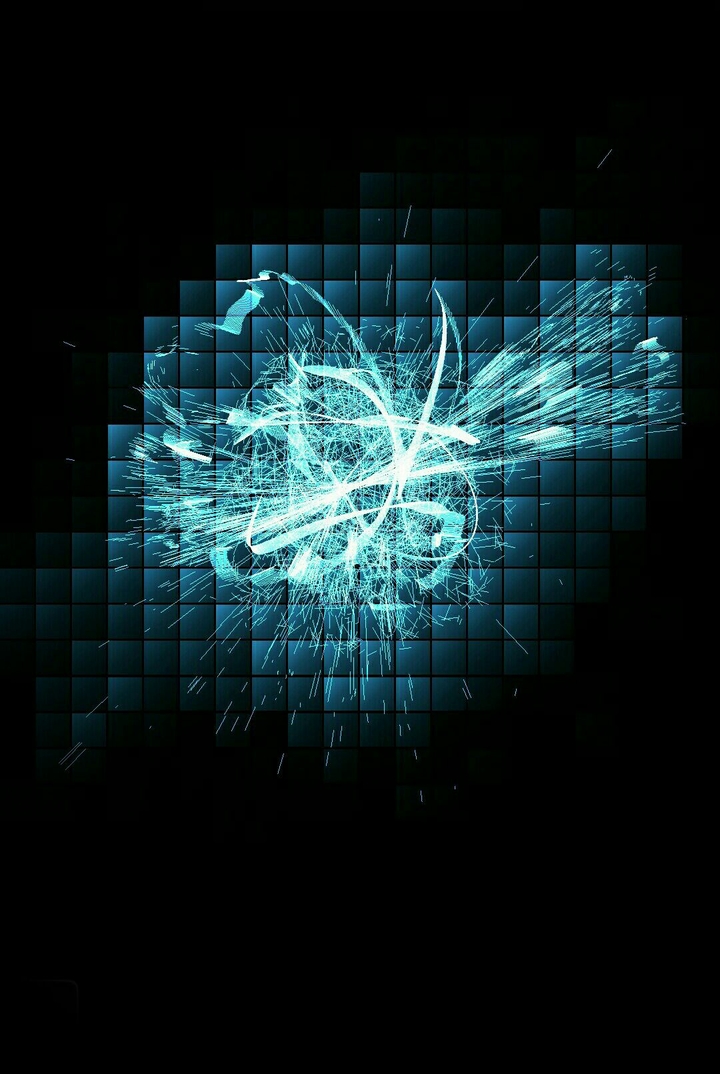 Magic blue star