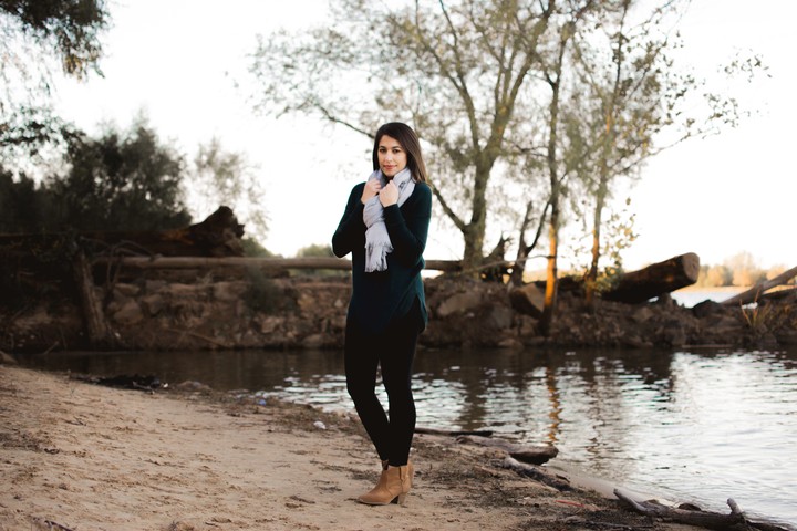 Adult Beautiful Girl & Nature