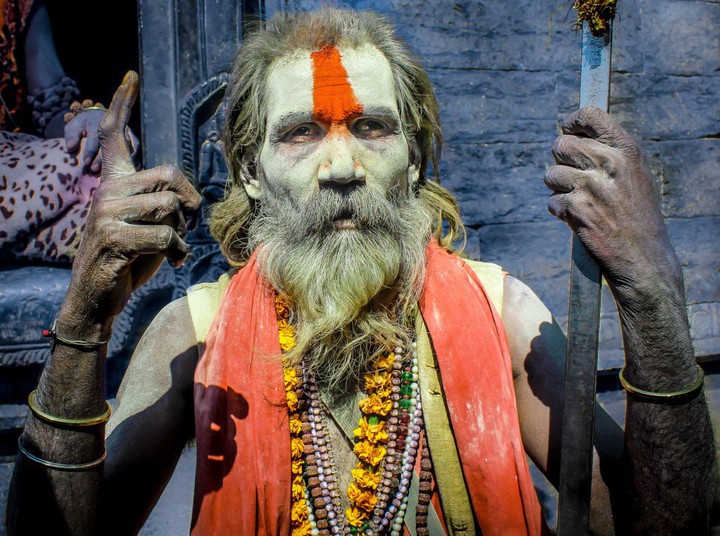 sadhu at kashi