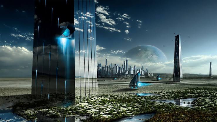 Planet scene