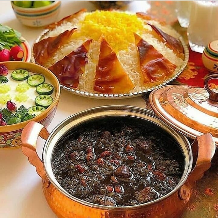 ⚂⚂ Iranian dish ♡♡♡ Gormeh sabzi tradtional  iranian dish❤❤