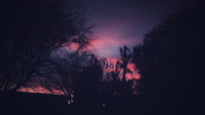atardecer