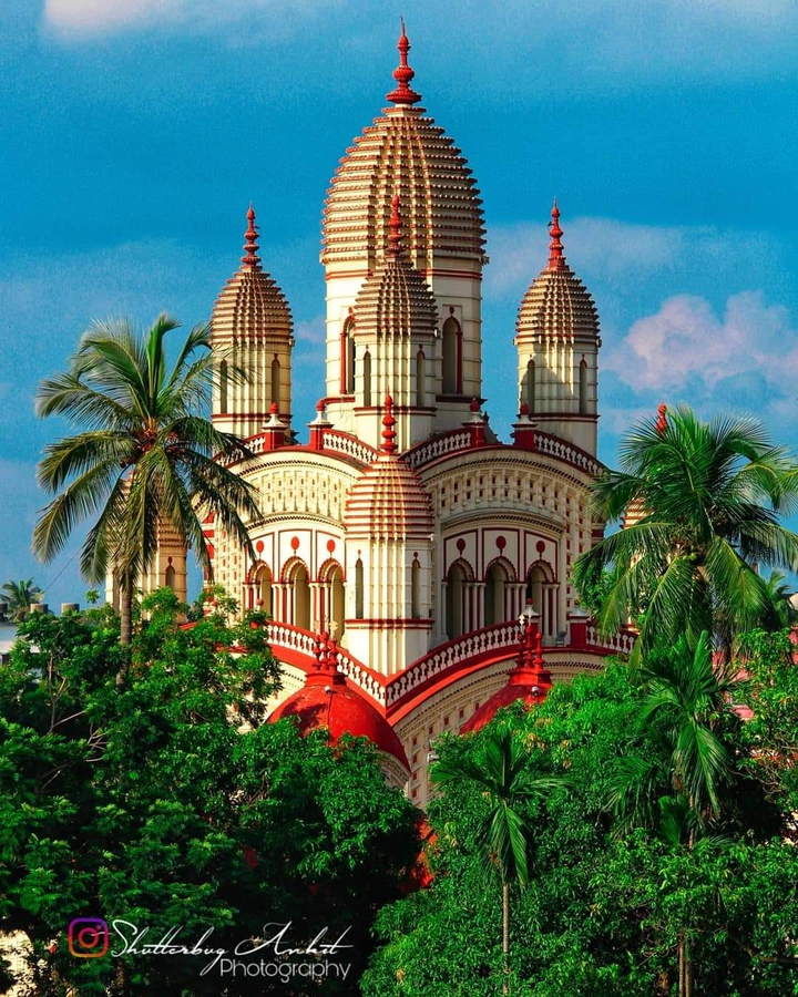 DAY VIEW of DAKHKHINESWAR KALI TEMPLE
