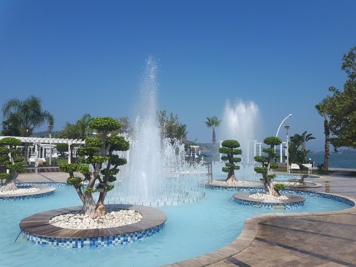 #Turkey#Fethie#fontain#summer#park