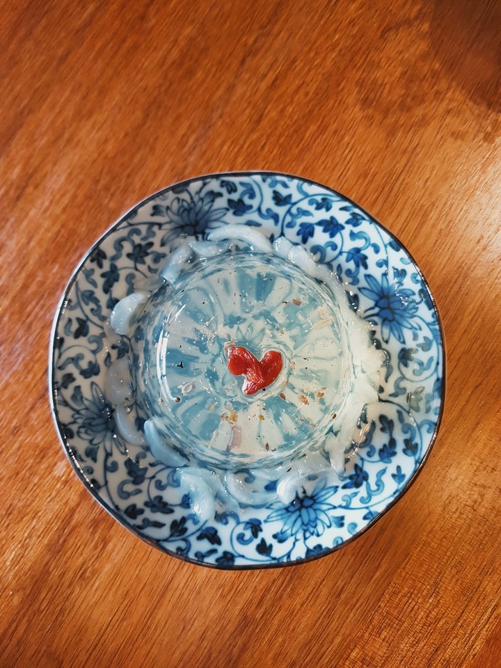 Osmanthus Jelly with Goji Berry