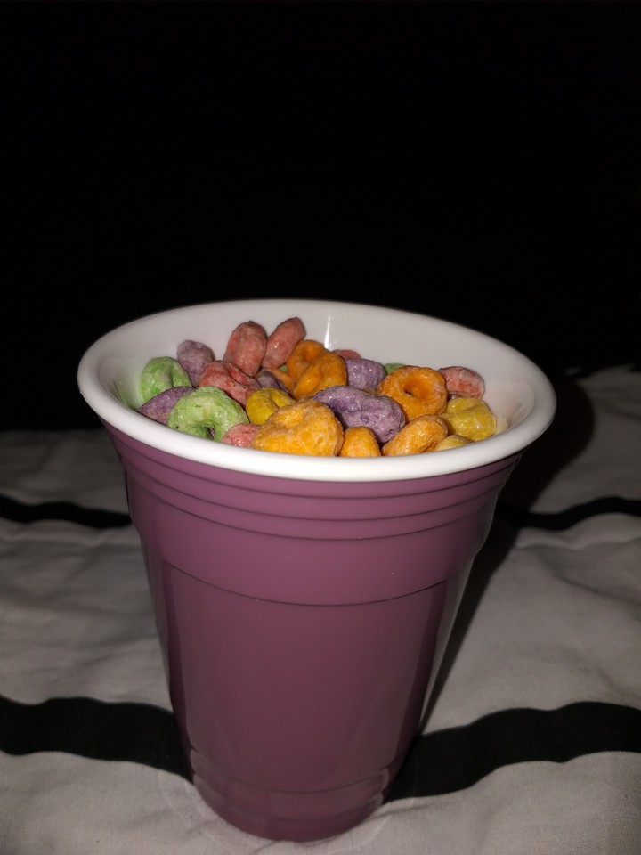 Cup of cereal