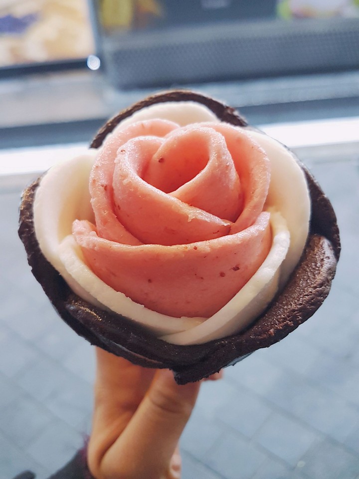 Rose Ice Cream