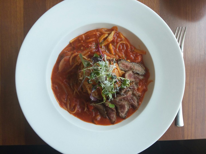 steak pasta
