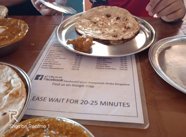 Chicken n butter roti