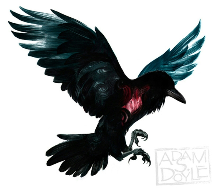 My raven heart