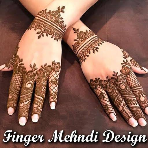 finger mehandi design