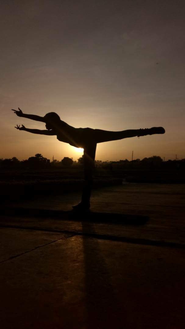 dancing with the sunset