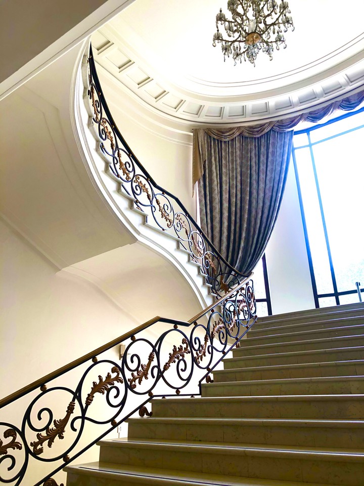 Escalera en Los Pinos