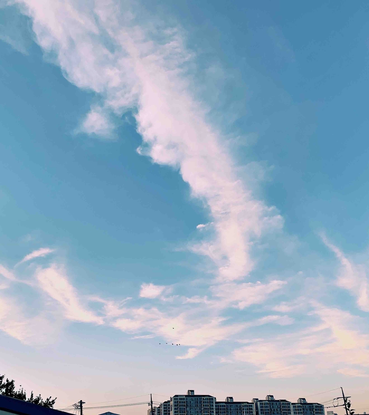 blue sky