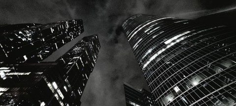 Building, black achtergronden