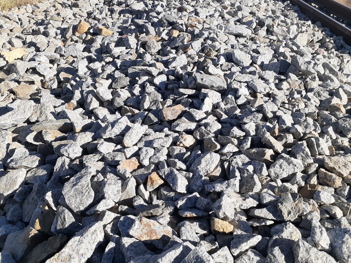 concrete by the rail