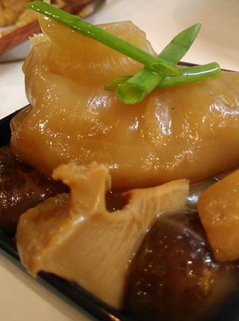 Fresh mushroom and Abalone.