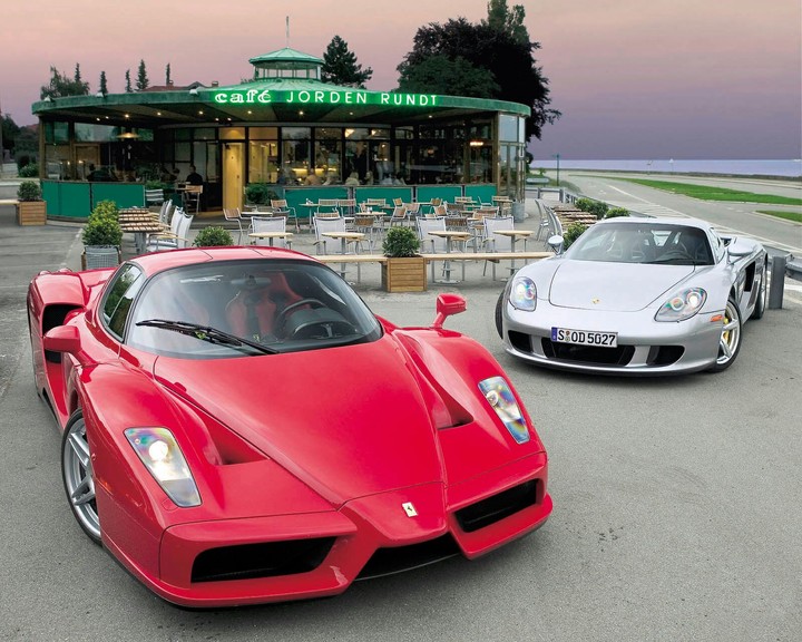 Ferrari Enzo & Porsche Carrera GT