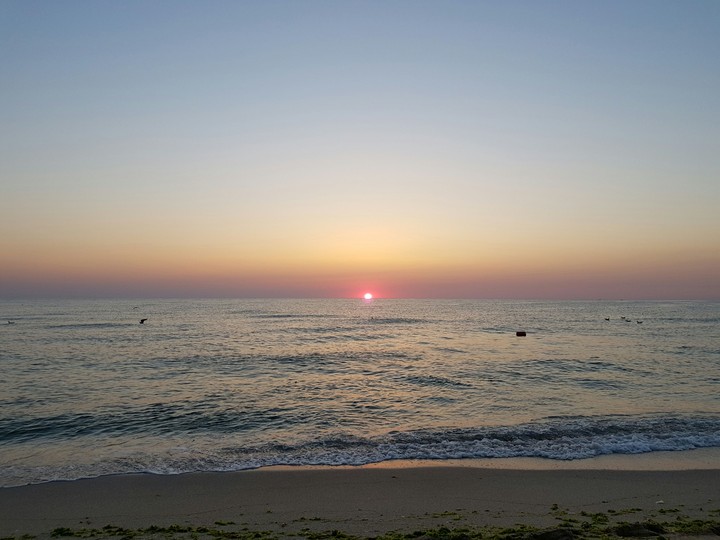Black sea sunrise