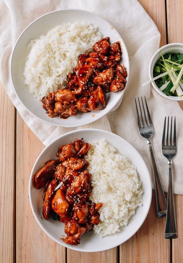 Rice and chicken curry